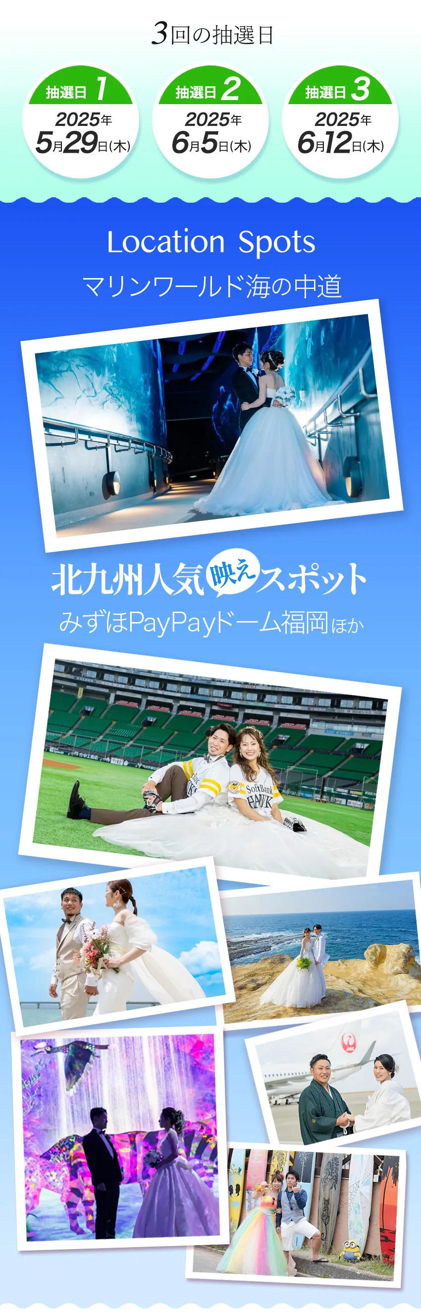 JuneBride 初夏スペシャル企画 幻想的な水族館ウェディング ロケ撮/前